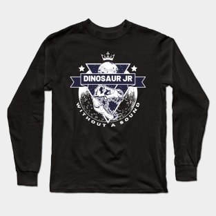 Dinosaur - With out a sound // Fan Art Designs Retro Long Sleeve T-Shirt